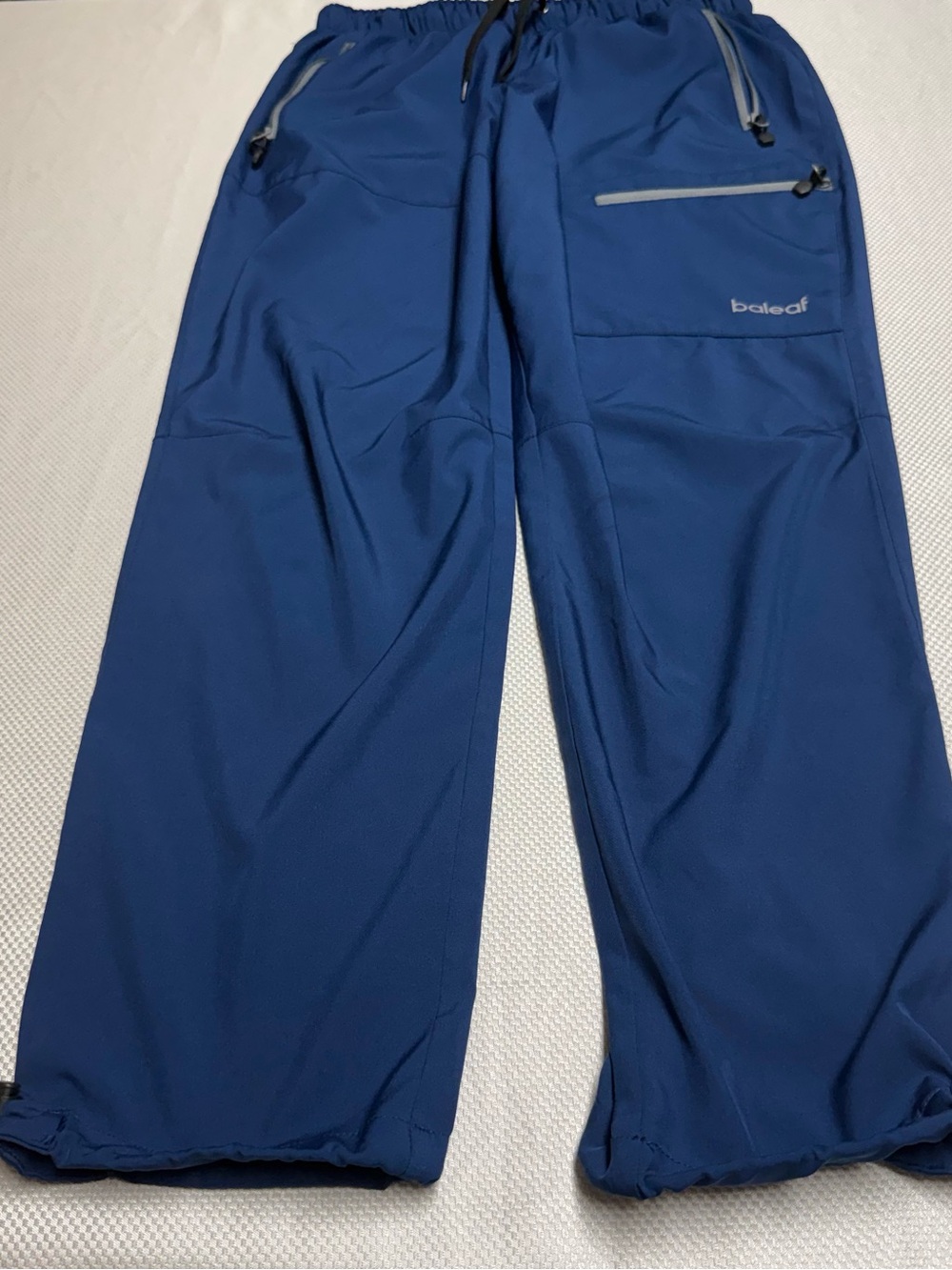 Baleaf Men's Navy Blue Outdoor Jogger Sweatpants
